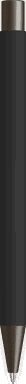 UMA STRAIGHT soft touch Druckbleistift - Schwarz