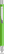 UMA STRAIGHT chroom vulpotlood - Light green