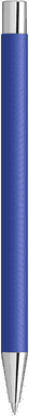 UMA STRAIGHT Chrom-Druckbleistift - Mittelblau