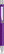 UMA STRAIGHT chroom vulpotlood - Purple