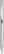 UMA STRAIGHT chroom vulpotlood - Silver