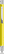UMA STRAIGHT chroom vulpotlood - Yellow