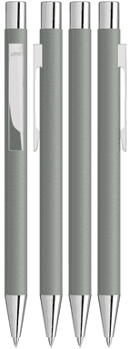 UMA STRAIGHT Chrom-Druckbleistift - Grau