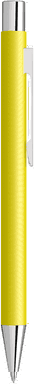 UMA STRAIGHT Chrom-Druckbleistift - Gelb