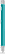 UMA STRAIGHT chroom vulpotlood - Turquoise