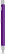 UMA STRAIGHT chroom vulpotlood - Purple