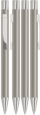 UMA STRAIGHT Chrom-Druckbleistift - Edelstahl