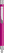 UMA STRAIGHT chroom vulpotlood - Magenta