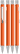 UMA STRAIGHT chroom vulpotlood - Orange