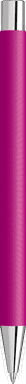 UMA STRAIGHT Chrom-Druckbleistift - Magenta