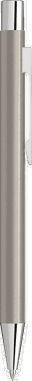 UMA STRAIGHT Chrom-Druckbleistift - Edelstahl