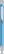 UMA STRAIGHT chroom vulpotlood - Light blue