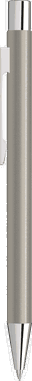 UMA STRAIGHT Chrom-Druckbleistift - Edelstahl