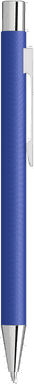 UMA STRAIGHT Chrom-Druckbleistift - Mittelblau