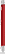 UMA STRAIGHT chroom vulpotlood - Red