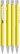 UMA STRAIGHT chroom vulpotlood - Yellow