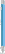 UMA STRAIGHT chroom vulpotlood - Light blue