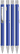 UMA STRAIGHT chroom vulpotlood - Middle blue