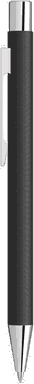 UMA STRAIGHT Chrom-Druckbleistift - Schwarz