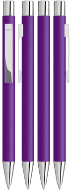 UMA STRAIGHT Chrom-Druckbleistift - Lila