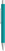 UMA PYRA metalen soft touch balpen - Turquoise