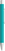 UMA PYRA metalen soft touch balpen - Turquoise