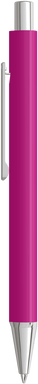UMA PYRA kulspetspenna i metall med soft touch-yta - Magenta