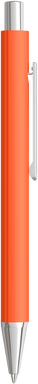 UMA PYRA kulspetspenna i metall med soft touch-yta - Orange