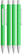 UMA PYRA metalen soft touch balpen - Dark green
