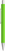 UMA PYRA metalen soft touch balpen - Light green