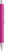 UMA PYRA metalen soft touch balpen - Magenta