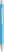 UMA PYRA metalen soft touch balpen - Light blue