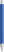 UMA PYRA metalen soft touch balpen - Middle blue