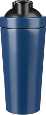 Recycelter einwandiger Edelstahl-Shaker 750 ml - Kobaltblau