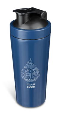 Recycelter einwandiger Edelstahl-Shaker 750 ml - Silber