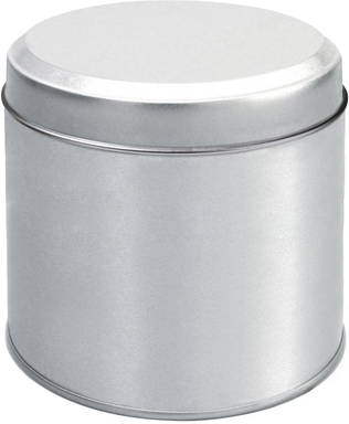 Dose mit Waffeln - Silber