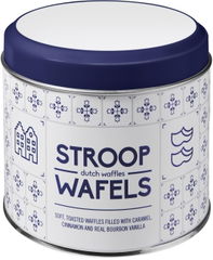 Blik inclusief stroopwafels