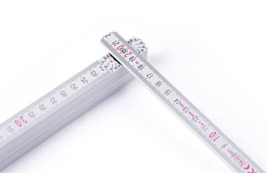 Stabila Pro 700 houten vouwmeter - Wit