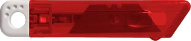 Transparant promotioneel afbreekmes - Rood