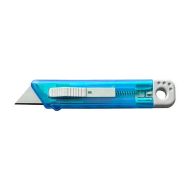 Transparenter Promotion-Cuttermesser - Hellblau