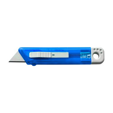 Transparenter Promotion-Cuttermesser - Blau