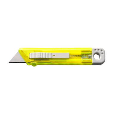 Transparenter Promotion-Cuttermesser - Gelb