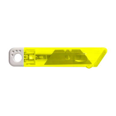 Transparenter Promotion-Cuttermesser - Gelb