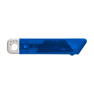 Transparenter Promotion-Cuttermesser - Blau