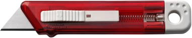 Transparant promotioneel afbreekmes - Rood