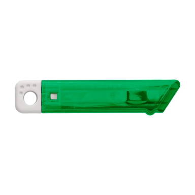 Transparenter Promotion-Cuttermesser - Hellgrün
