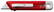 Transparant promotioneel afbreekmes - Rood