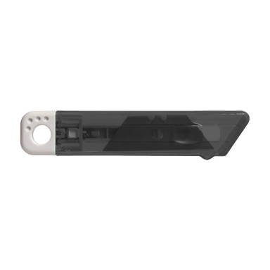 Transparenter Promotion-Cuttermesser - Schwarz