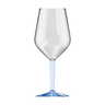 Transparant blauw