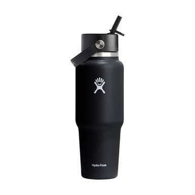 Hydro Flask Wide Mouth Travel Bottle with Flex Straw Cap 946 ml waterfles